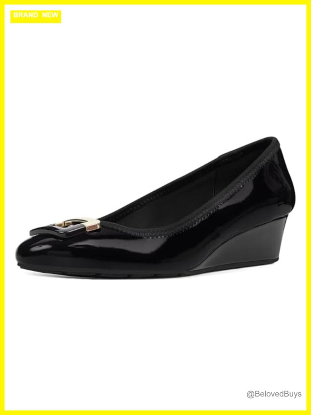 Bandolino Tad Wedge Pump Slip-On Slingback Evening Heel